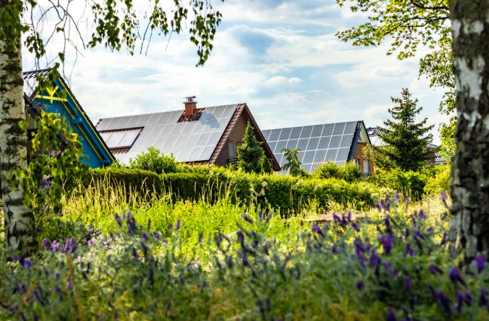 Panneaux solaires-Investissement durable