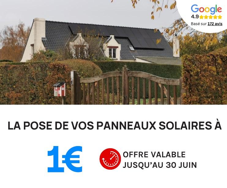 Promotion panneaux solaires 